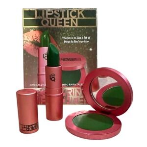 Lipstick Queen‎ FROG PRINCE Lip & Cheek Set FULL SIZE ITEMS Sticky Case Rare HTF